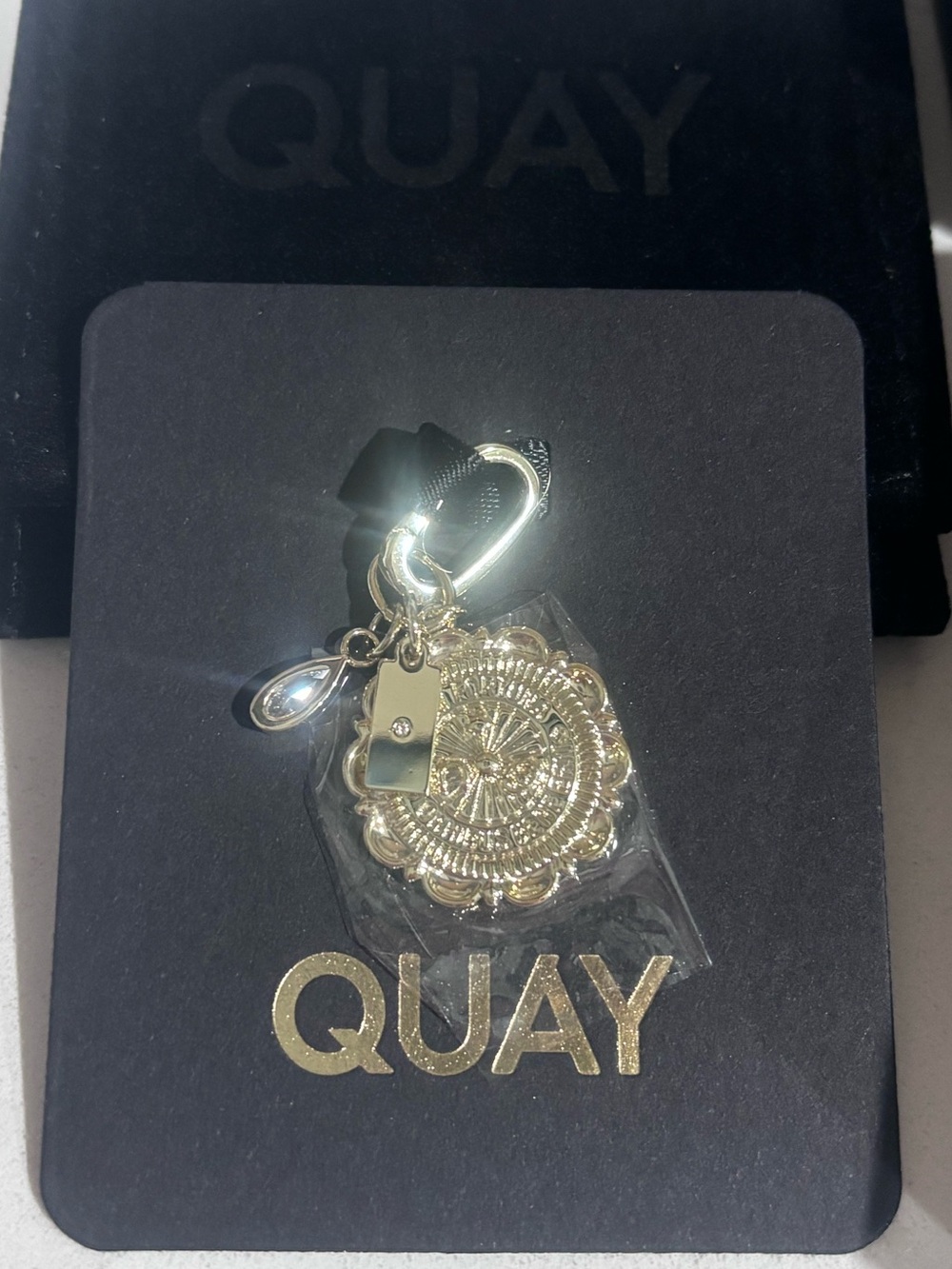 Quay Australia Link Bracelet with Medallion Charm - Picture 5 of 6